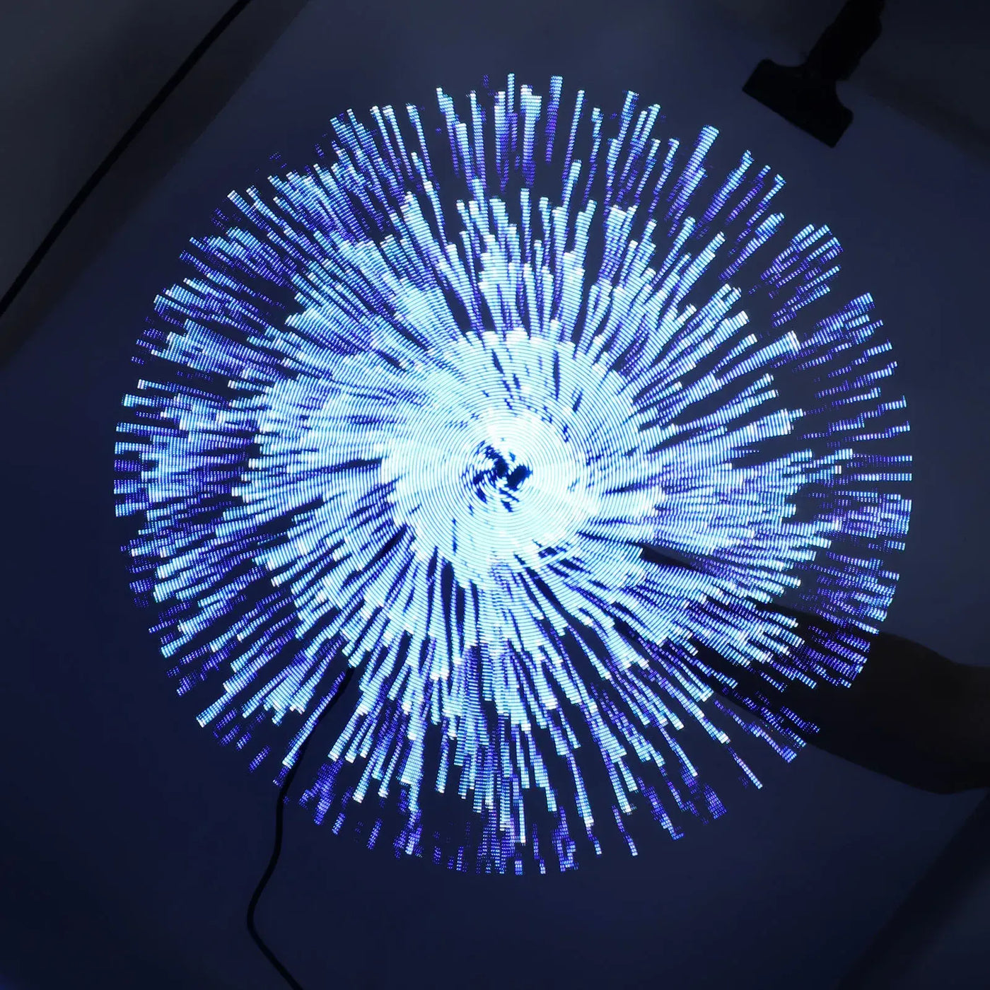 Ventilateur holographique 3D 224 LED