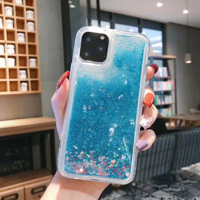 Coque Sparkle TPU Quicksand pour iPhone