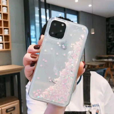 Coque Sparkle TPU Quicksand pour iPhone
