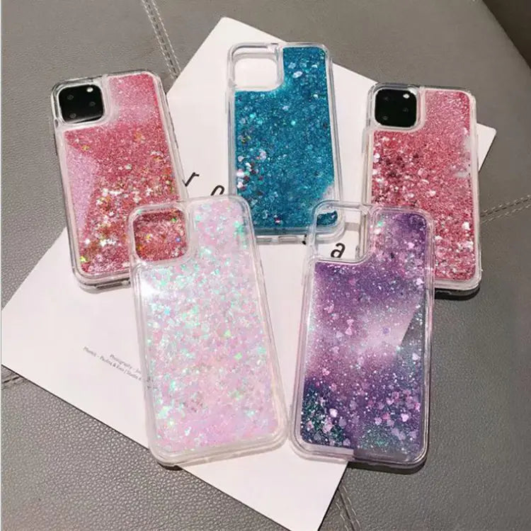 Coque Sparkle TPU Quicksand pour iPhone