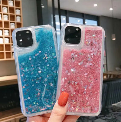 Coque Sparkle TPU Quicksand pour iPhone