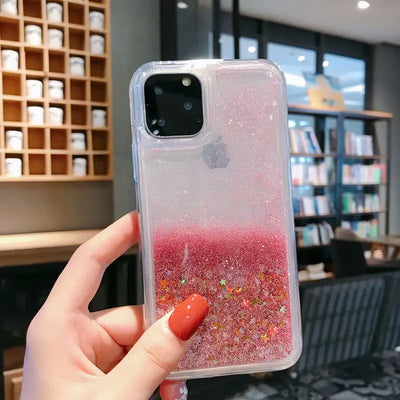Coque Sparkle TPU Quicksand pour iPhone