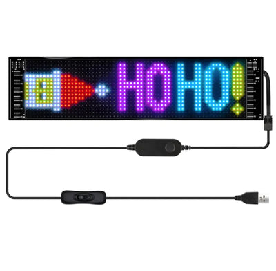 Flexible Wireless LED Car Display Screen
